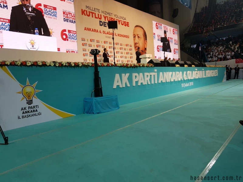 Ak Parti Ankara İl Başkanlığımızın 6. Olağan Kongresi