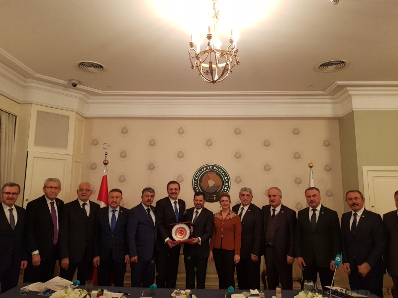 Tobb Başkanı Rıfat Hisarcıklıoğlunu Ziyareti