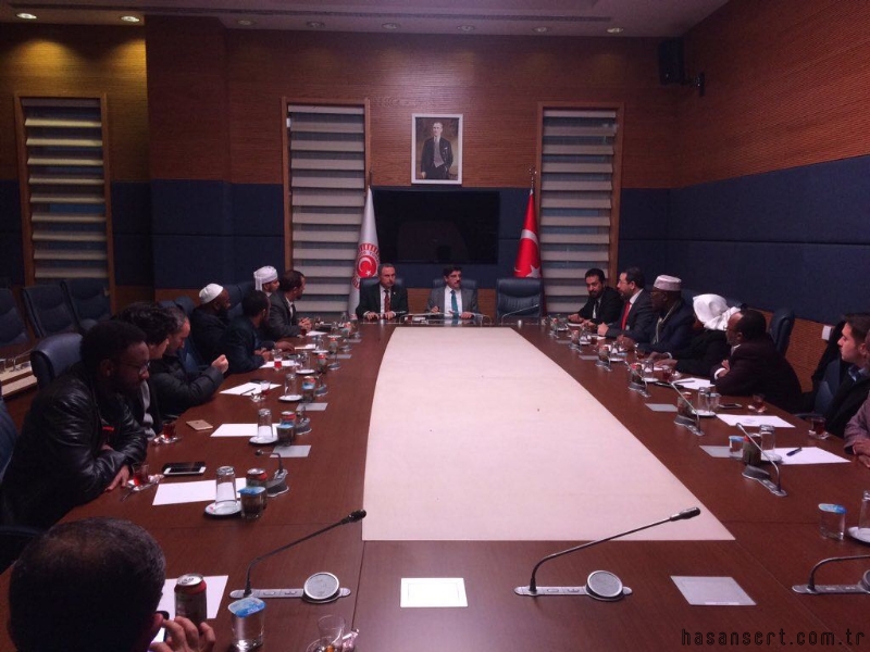 Etiyopya İslam Alimleri Birliği Ve Yemen İslah Partisi Temsilcileri Toplantısı